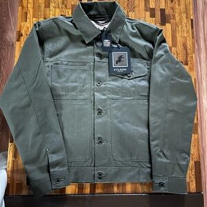 Filson Men's Tin Cloth short lined cruiser jacket